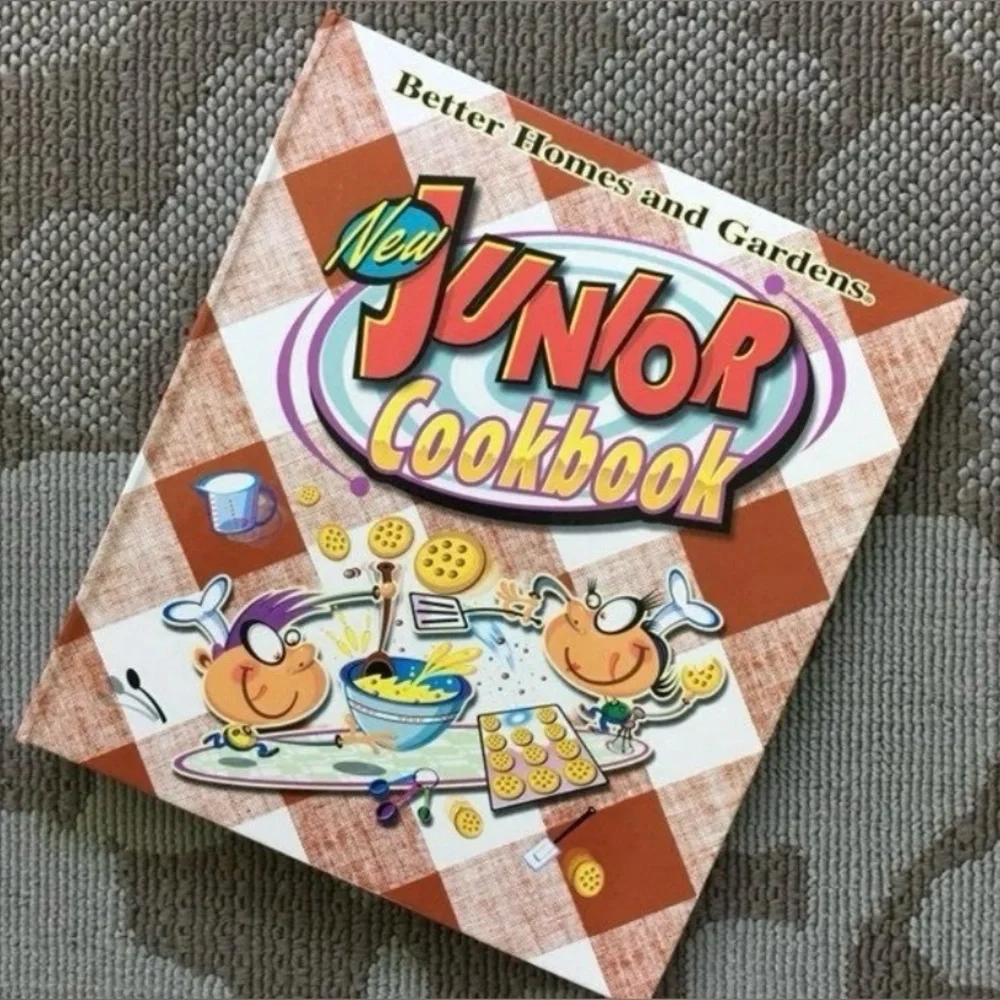 “NEW JUNIOR COOKBOOK” Better Homes & Gardens 6th Ed. Hardcover Spiral Bound